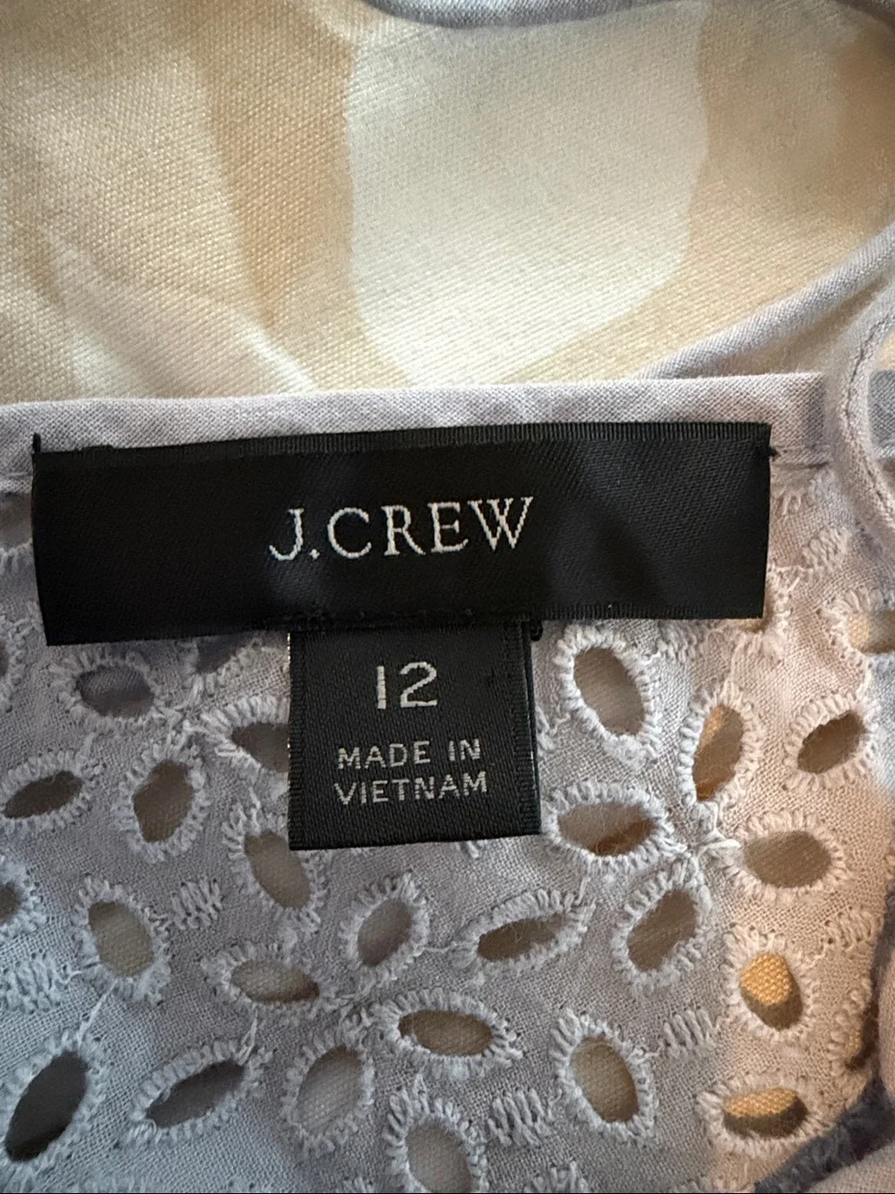 J. Crew lightweight eyelet